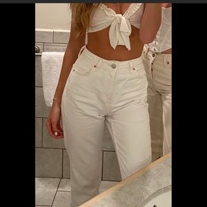 BDG white denim jean